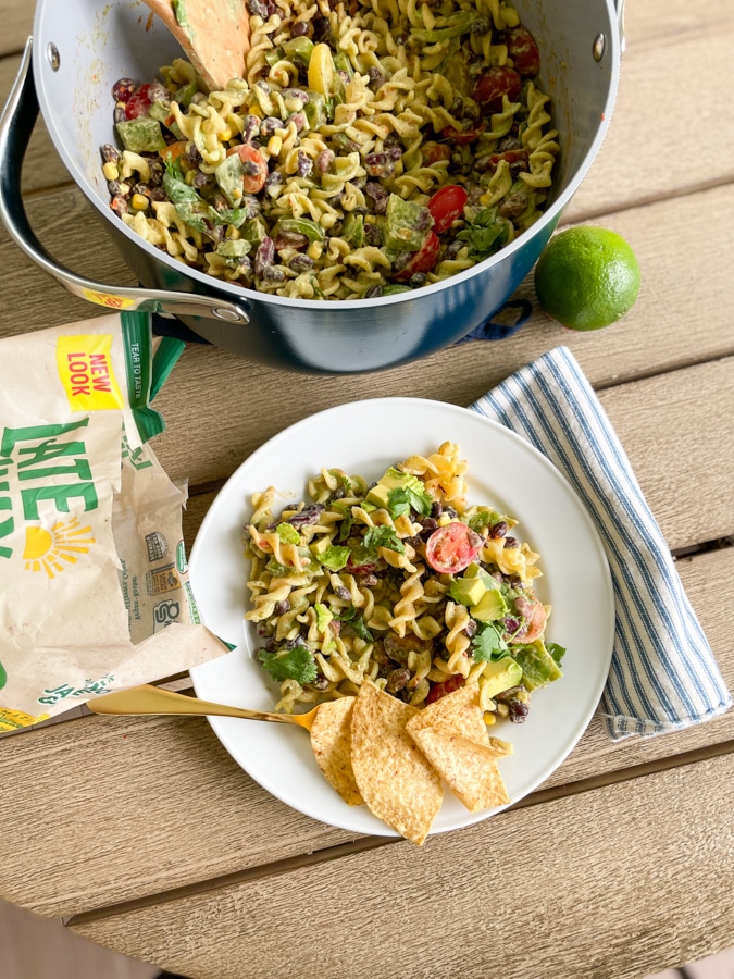 Taco Pasta Salad Taco Pasta Salad with Beans