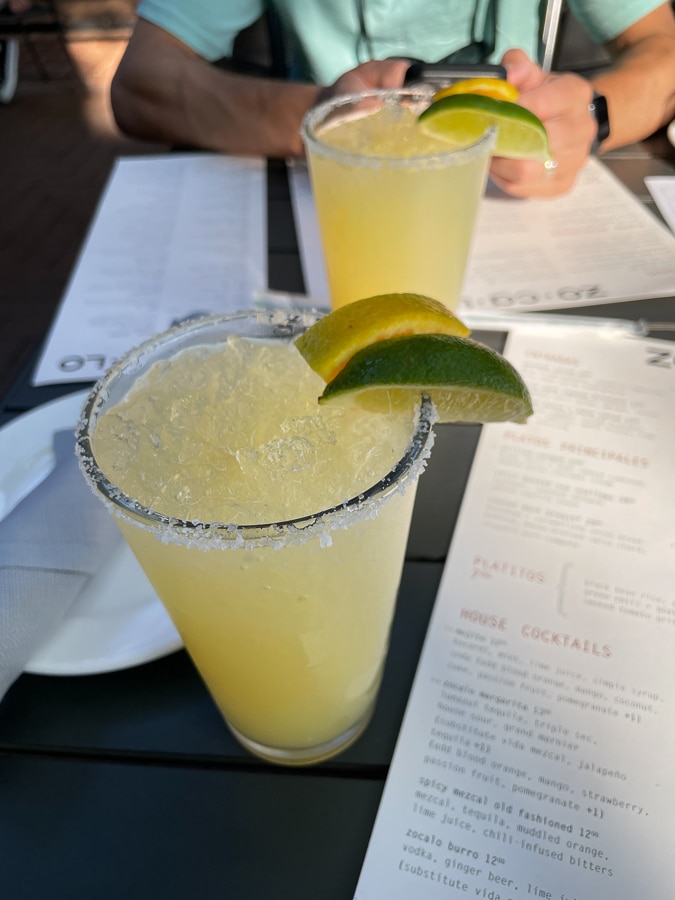 margs at Zocalo