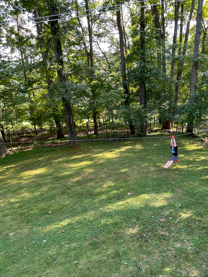 zipline at home | North Gardening
