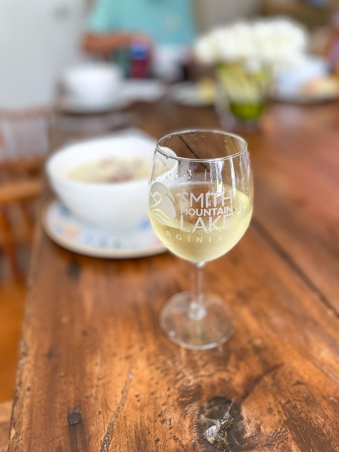Smith Mountain Lake glass