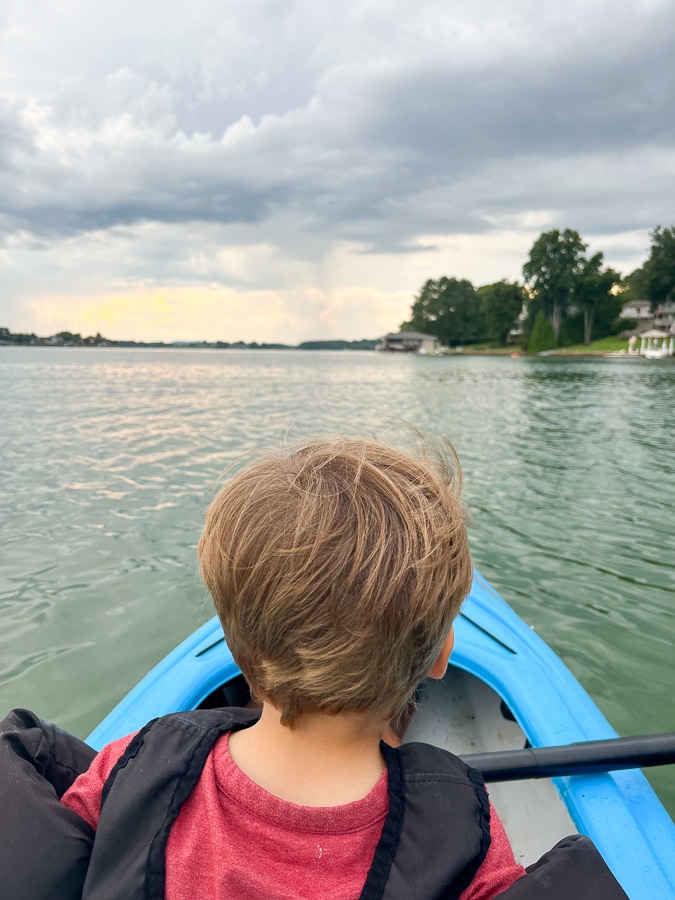 Kayaking in Smith Mountain Lake