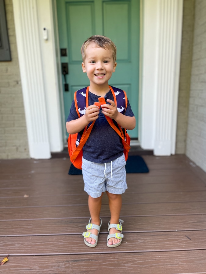 Birch first day of school Birch first day of school