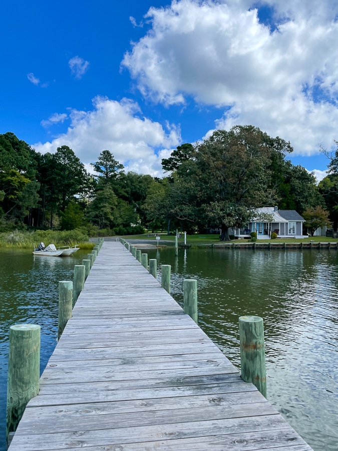 view of the dock | The River Cottage