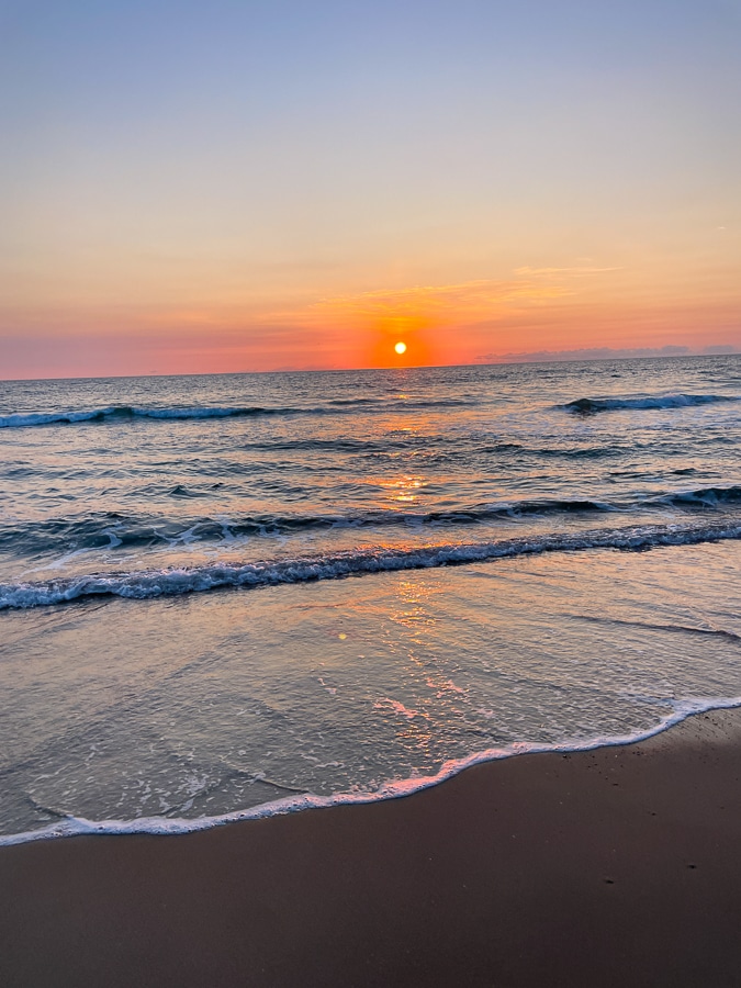 Sunrise Beach Walk in OBX
