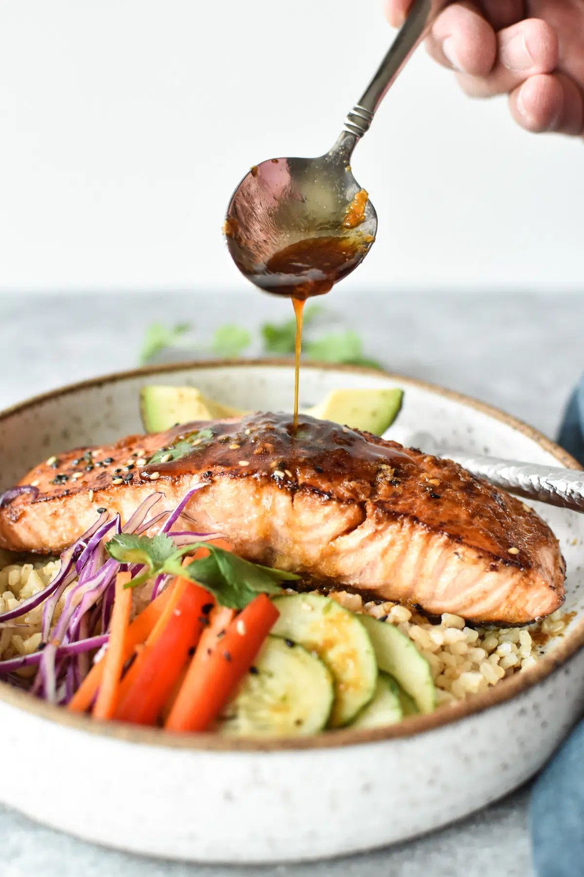 Salmon Buddha Bowl Salmon Buddha Bowl