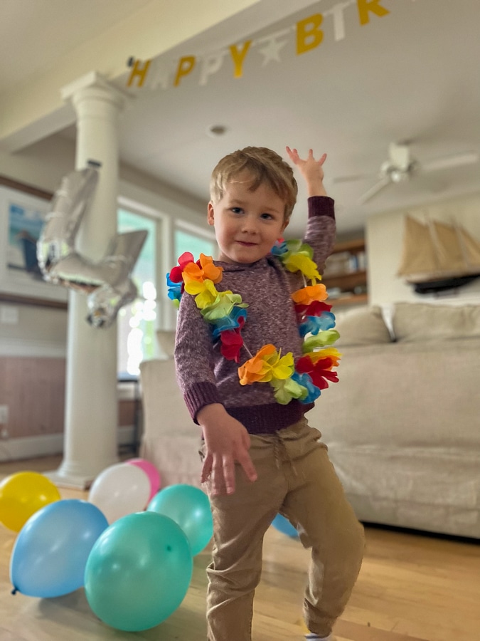 Birch turned 4 Birch turned 4