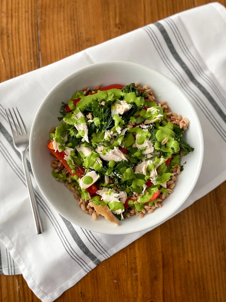 Chicken Grain Bowl Chicken Grain Bowl