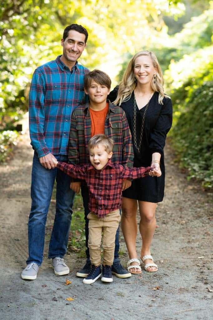 Family Christmas card Family Christmas card