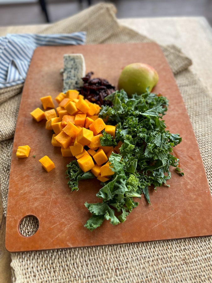Butternut Squash and kale Butternut Squash and kale