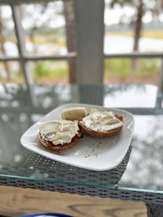 bagels for breakfast