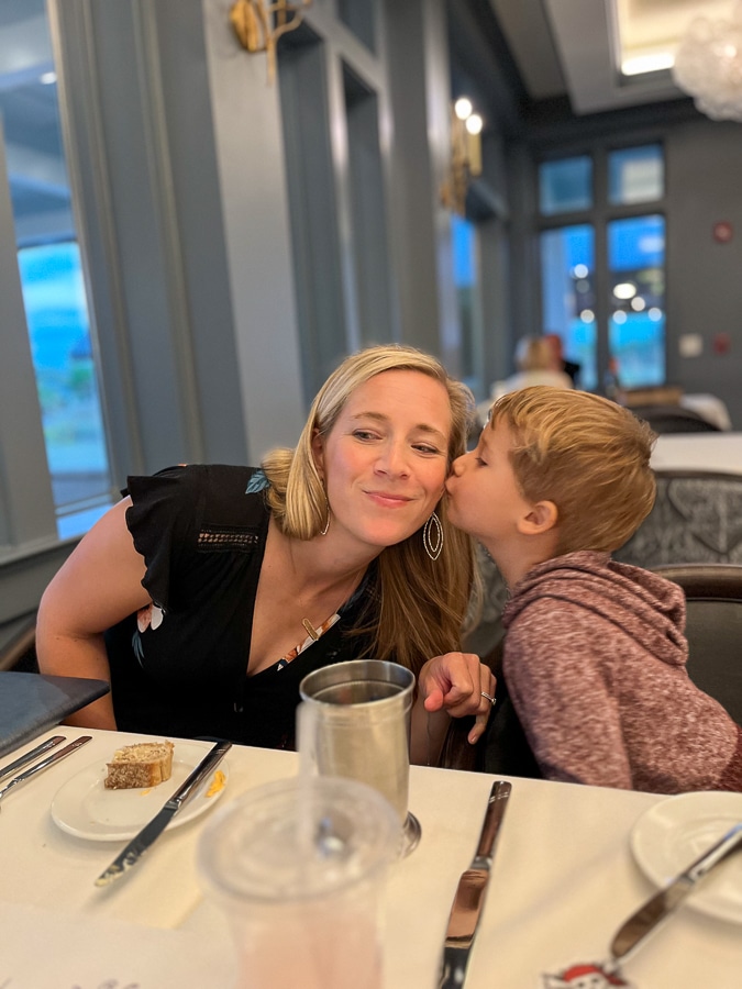 Bald Head Island fancy dinner