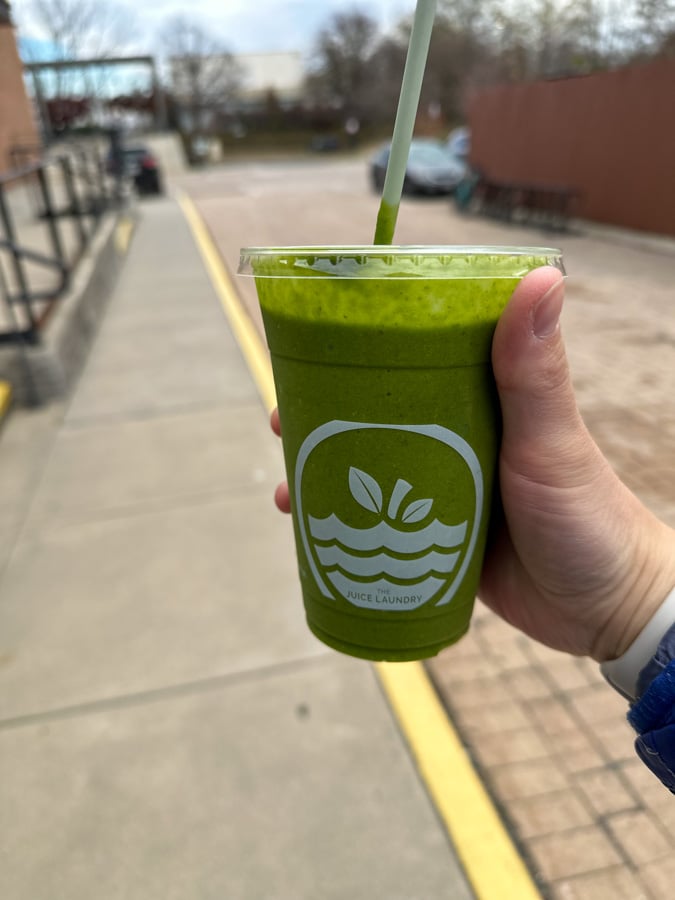 The Juice Laundry green smoothies The Juice Laundry green smoothies