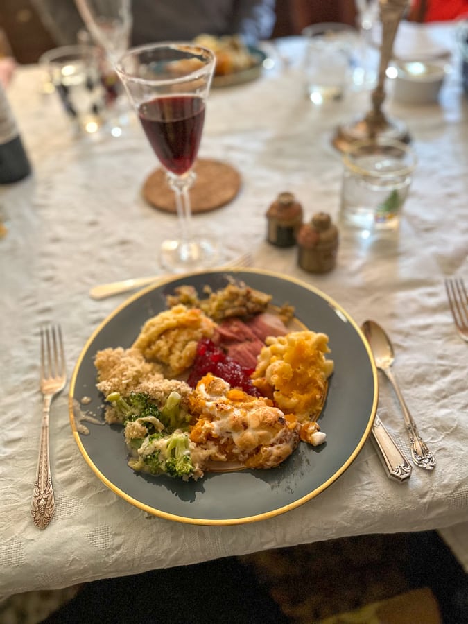 Thanksgiving plate Thanksgiving plate