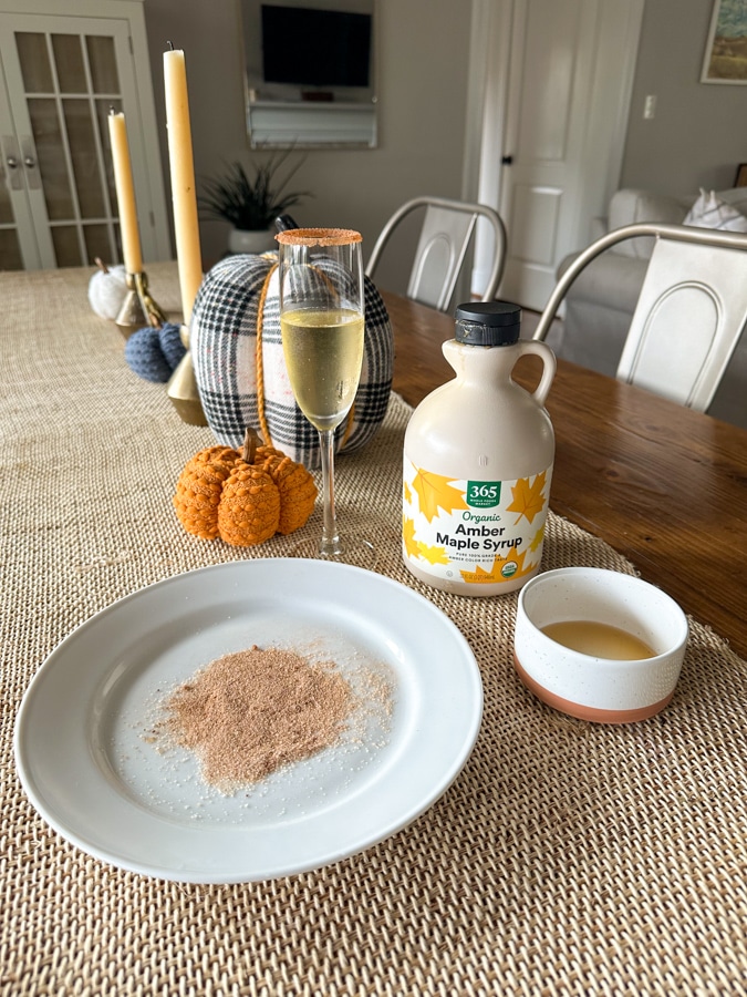 Pumpkin Spice Bubbly ingredients Pumpkin Spice Bubbly ingredients