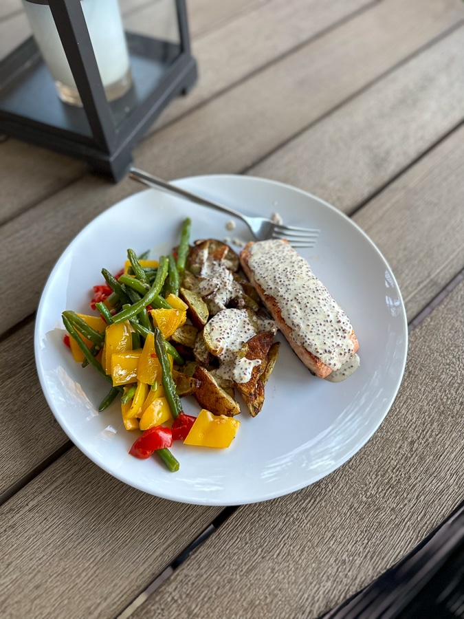 Blue Apron Dijon Salmon Blue Apron Dijon Salmon | That Time Of Year