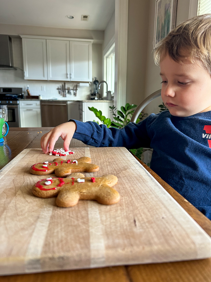 Gingerbread Man Decorating Gingerbread Man Decorating | Christmas Break 2022 Recap