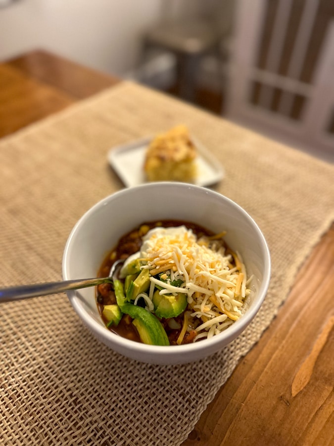 Veggie Chili for winter Veggie Chili | Merry Hibernation