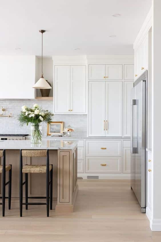 white kitchen Coastal Farmhouse white kitchen Modern Coastal Farmhouse Mood Board