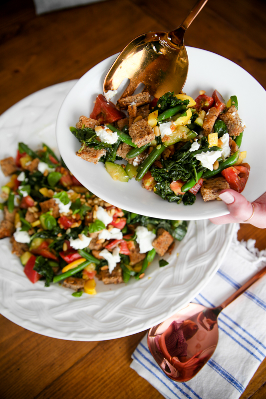 Healthy Panzanella Healthy Panzanella