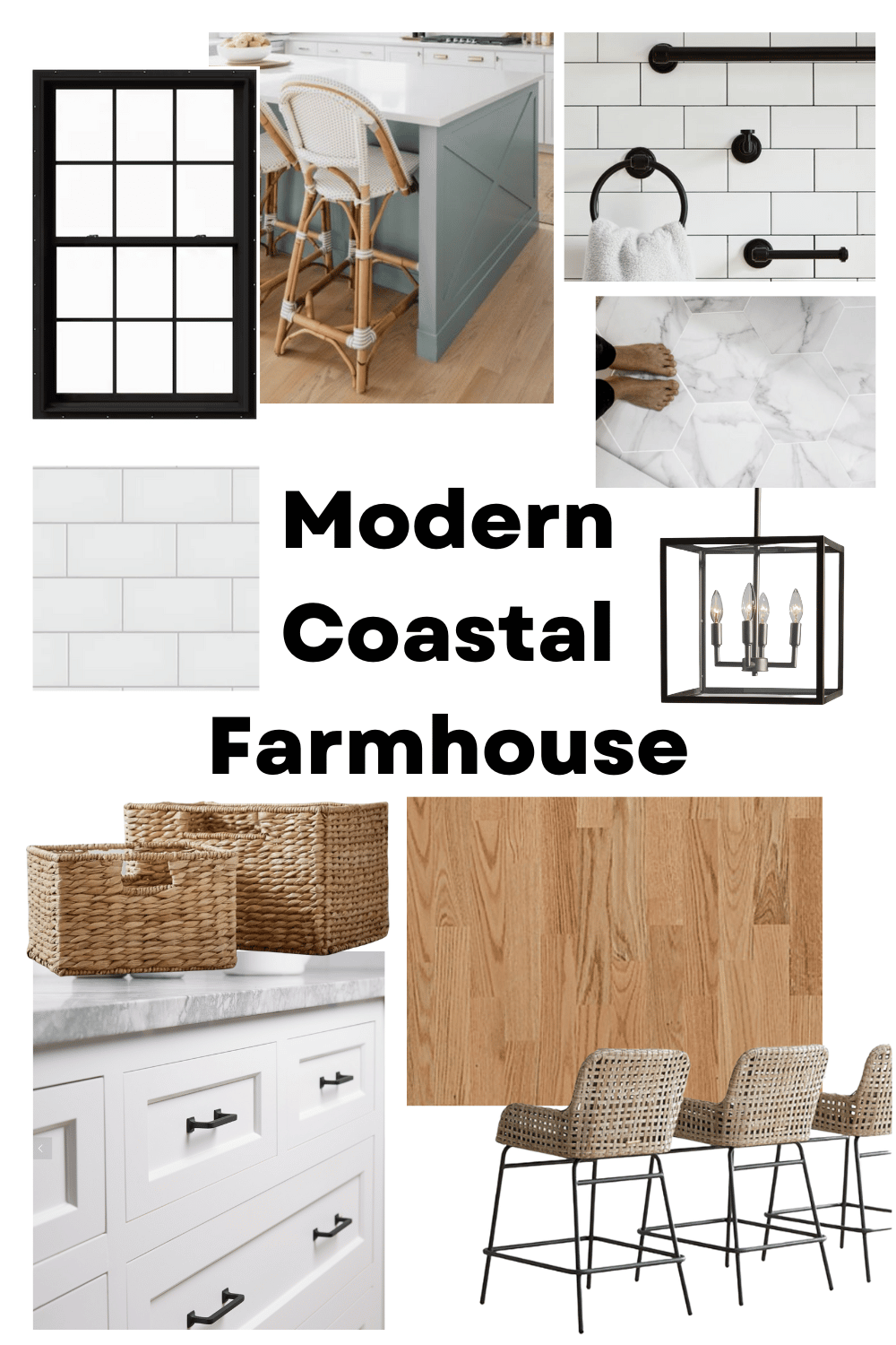 Modern Coastal Farmhouse Mood Board Modern Coastal Farmhouse Mood Board