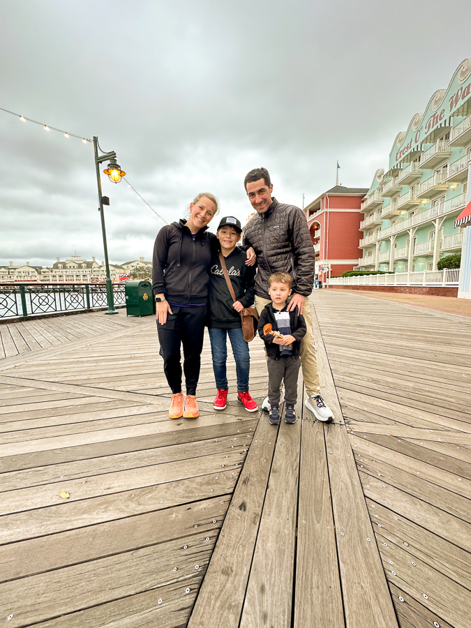Family Disney Boardwalk Disney Boardwalk