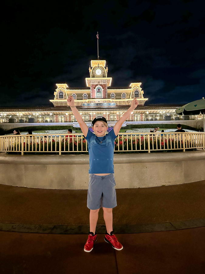 Magic Kingdom at night Magic Kingdom at night