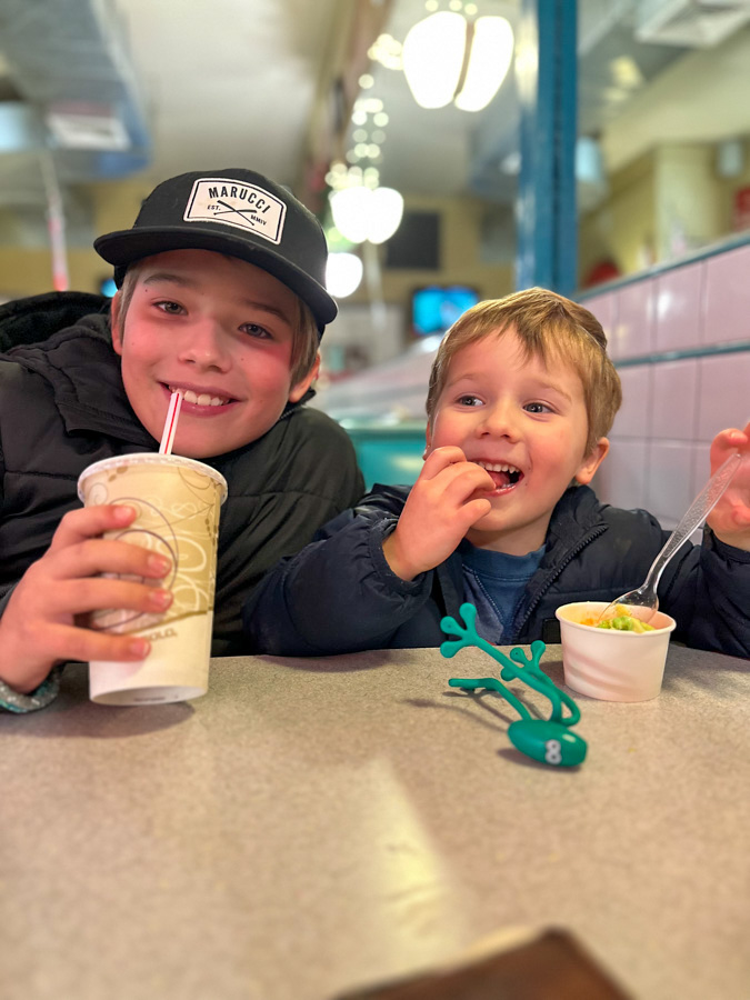 brothers ice cream Scary Things - brothers at ice cream shop