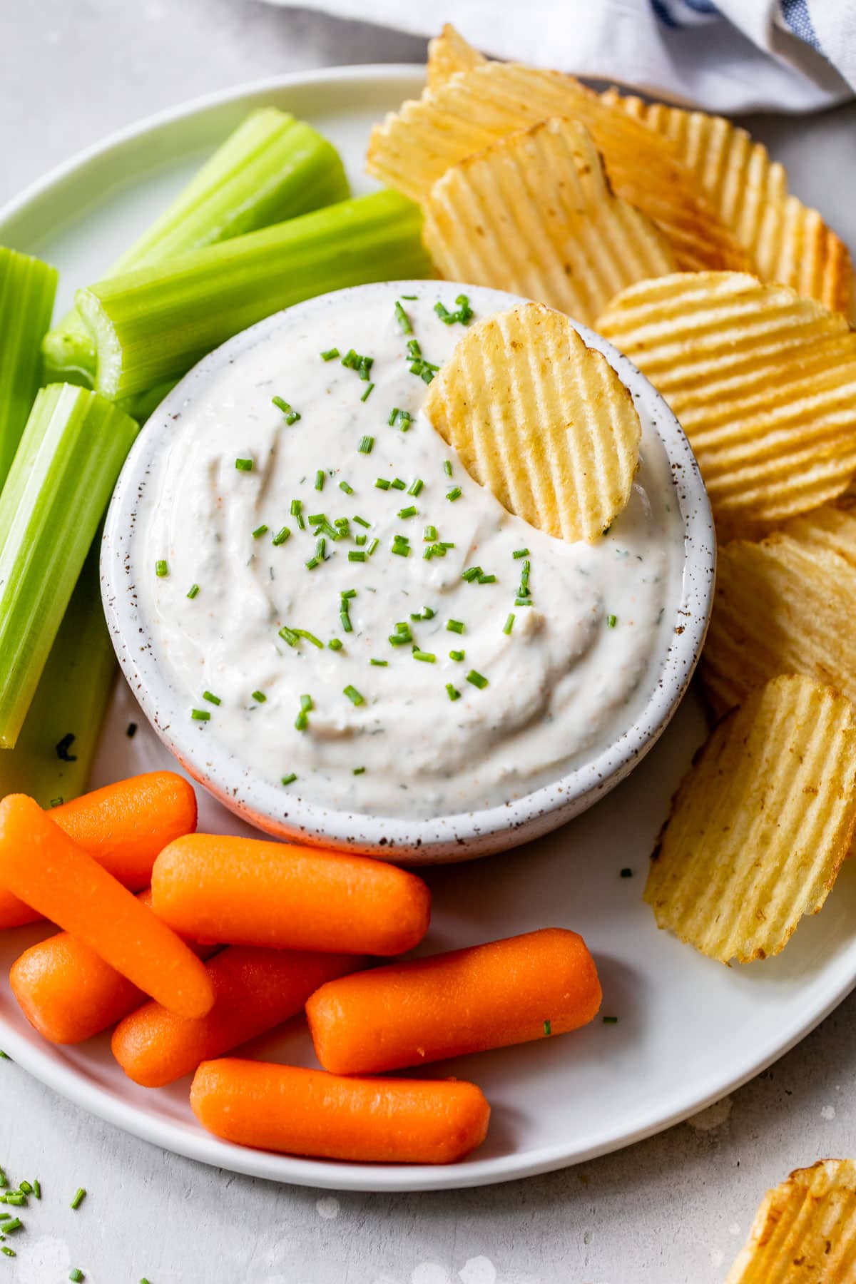 Greek Yogurt Ranch Dip Greek Yogurt Ranch Dip | healthy dipping sauces