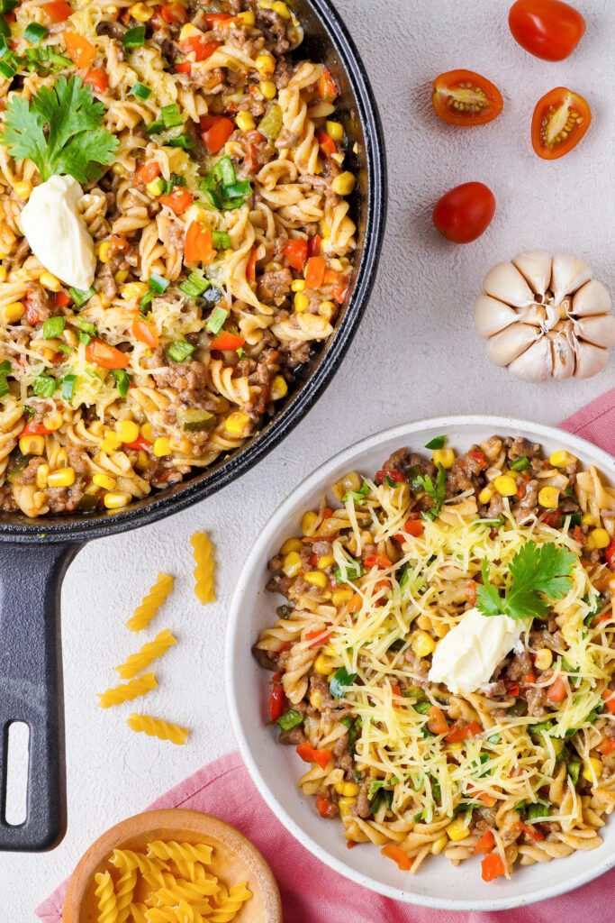 Healthy Taco Pasta Recipe Healthy Taco Pasta Recipe
