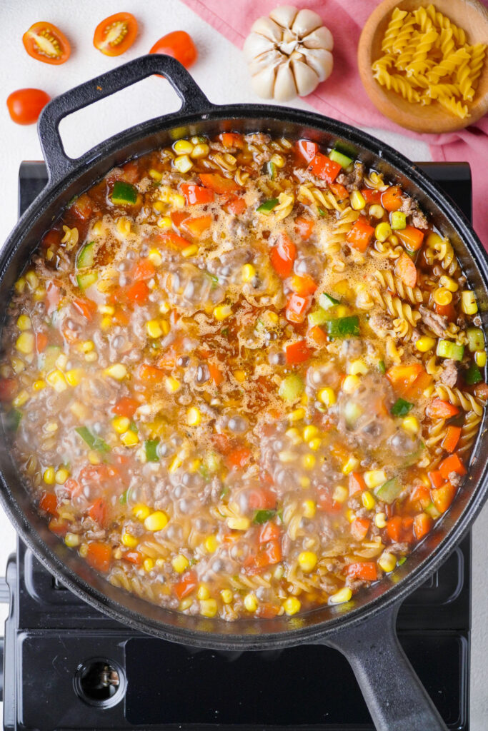 tex mex pasta simmer tex mex pasta simmer