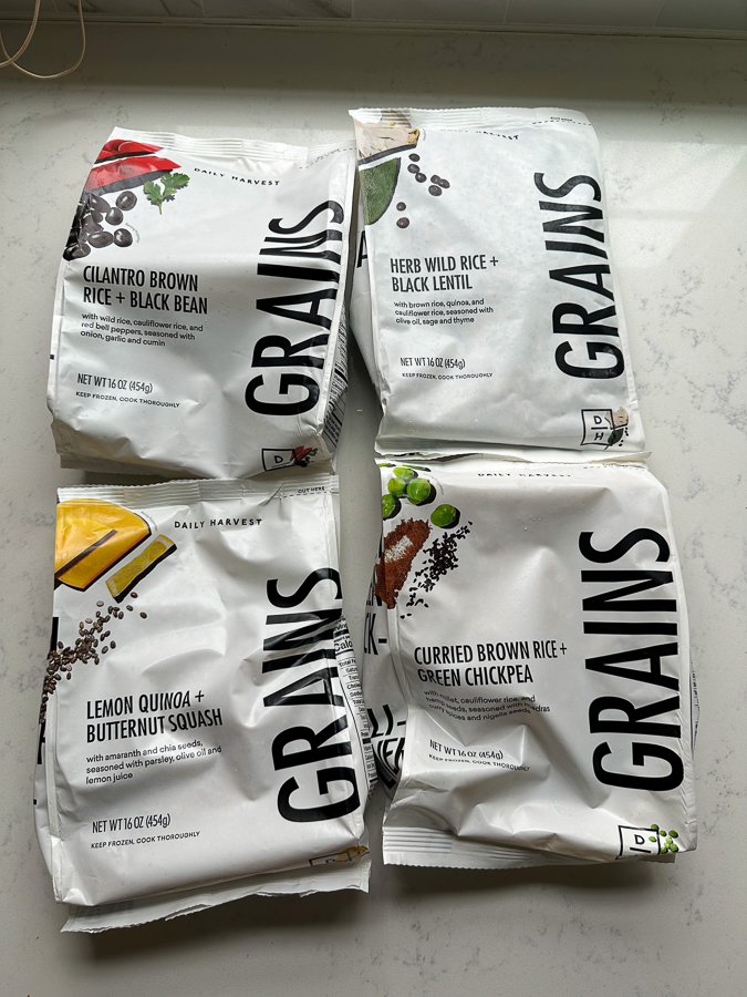 Daily Harvest grains Daily Harvest grains