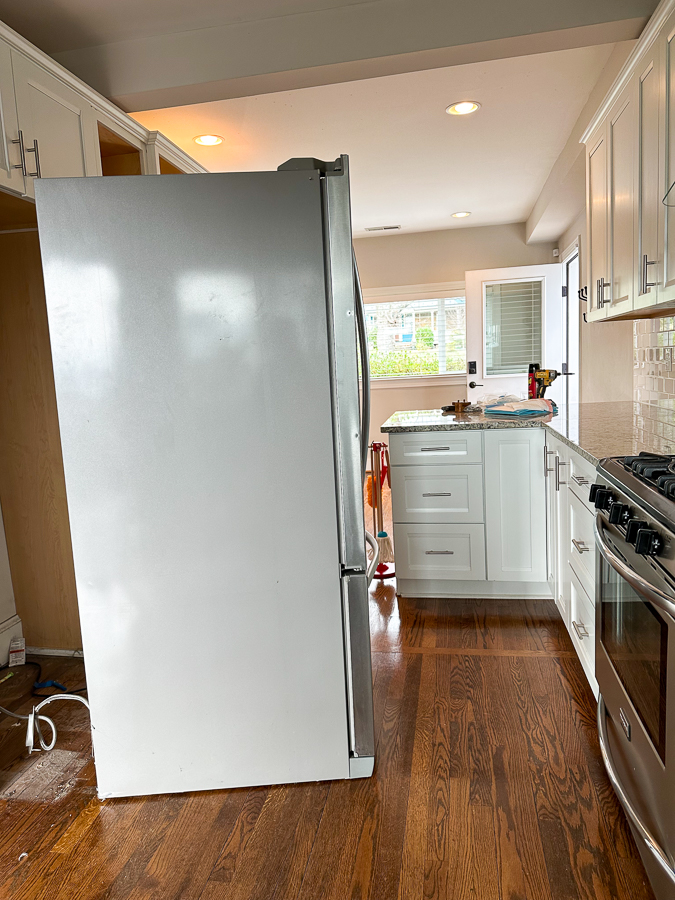 moving out refrigerator