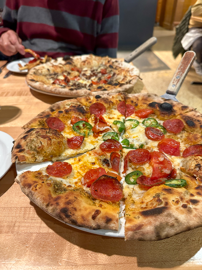Radius Pizza for dinner Radius Pizza for dinner | Visit to Hillsborough