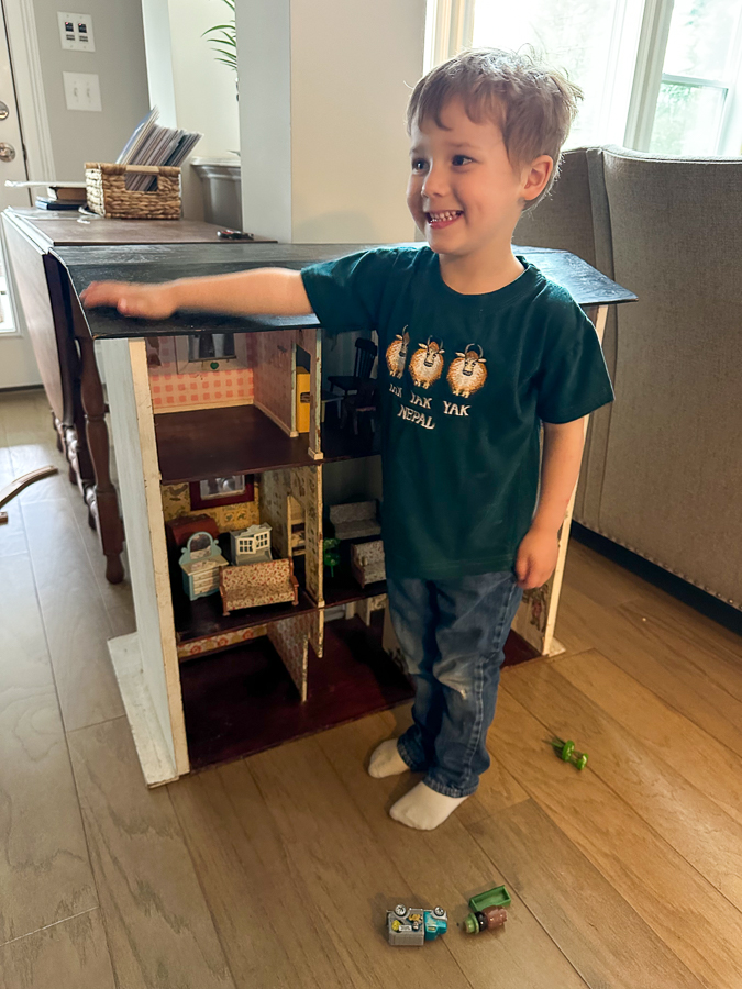old dollhouse