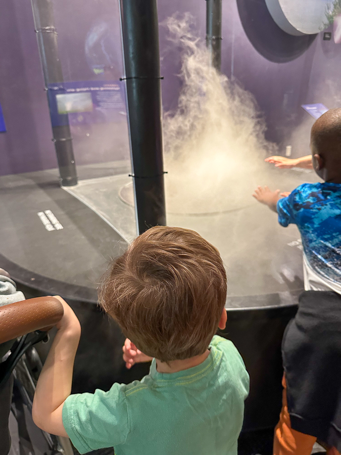 tornado simulation tornado simulation | Museum of Life and Science