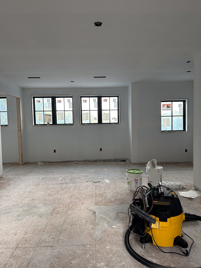 House Drywall House Update: Hanging The Drywall