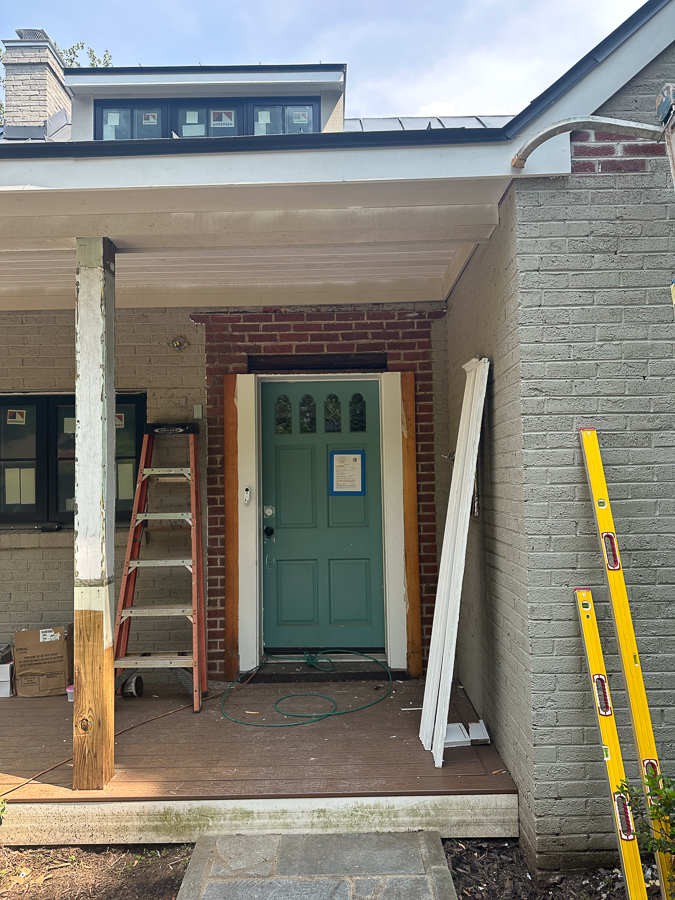 red brick front door red brick front door