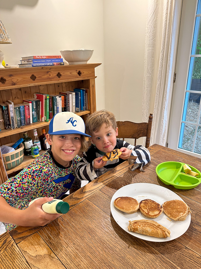 little boys pancakes Life With Boys