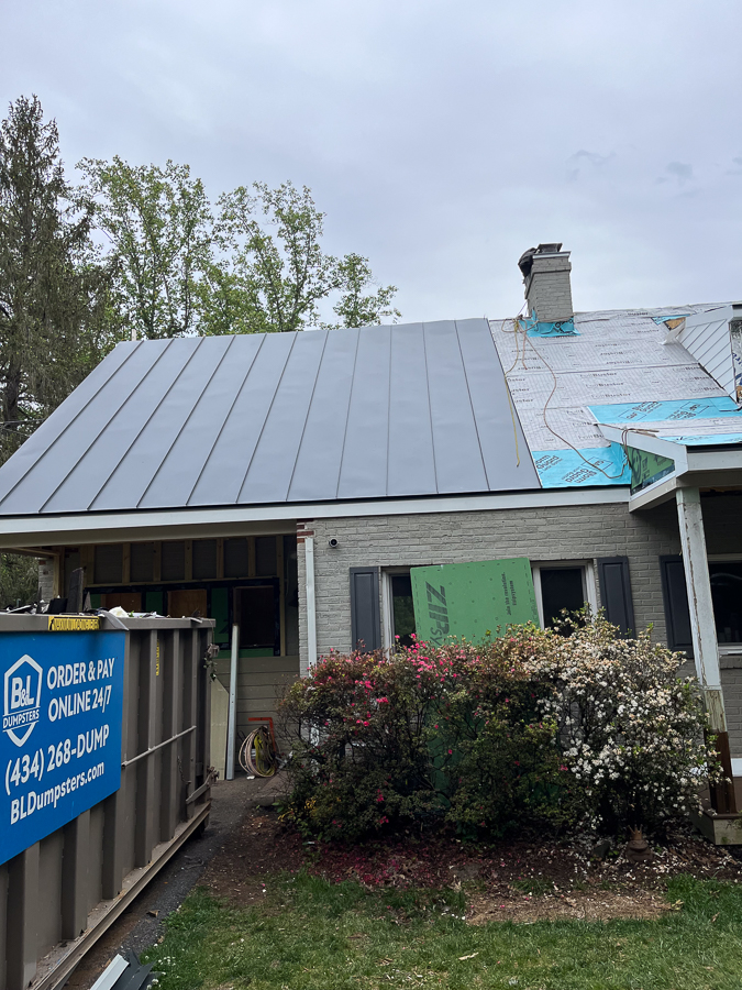 metal roof shingles