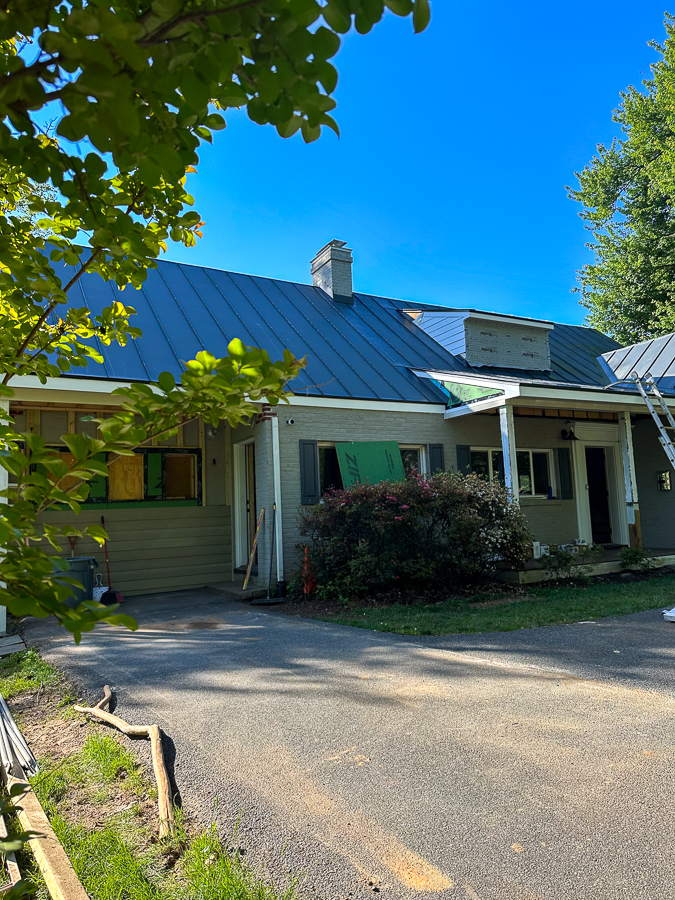 new metal roof