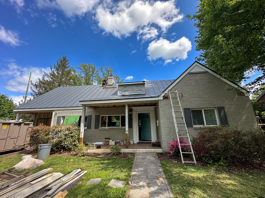 House Metal Roof Our New Metal Roof