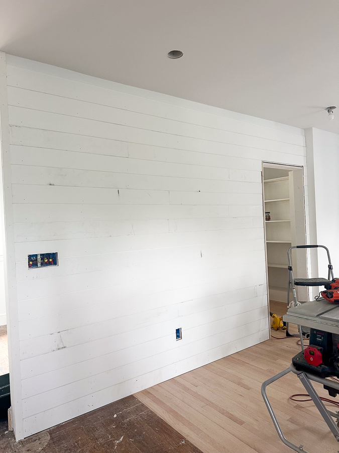 Kitchen Shiplap Wall Kitchen Shiplap Wall