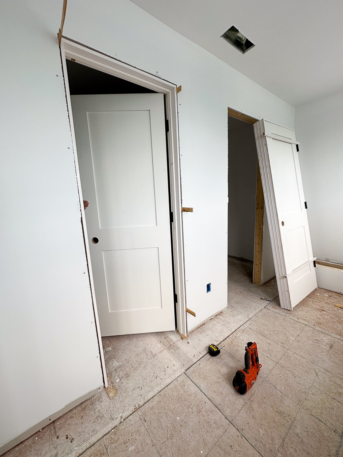 Interior Doors Renovation Update: Floors + Tile