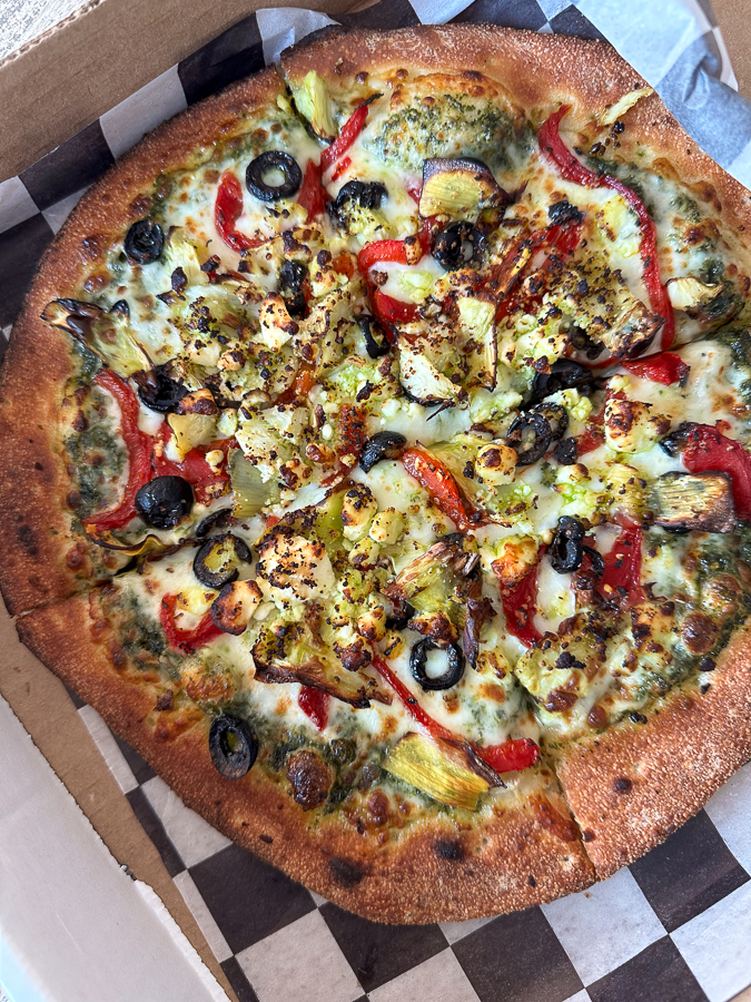 Greek pizza Greek pizza
