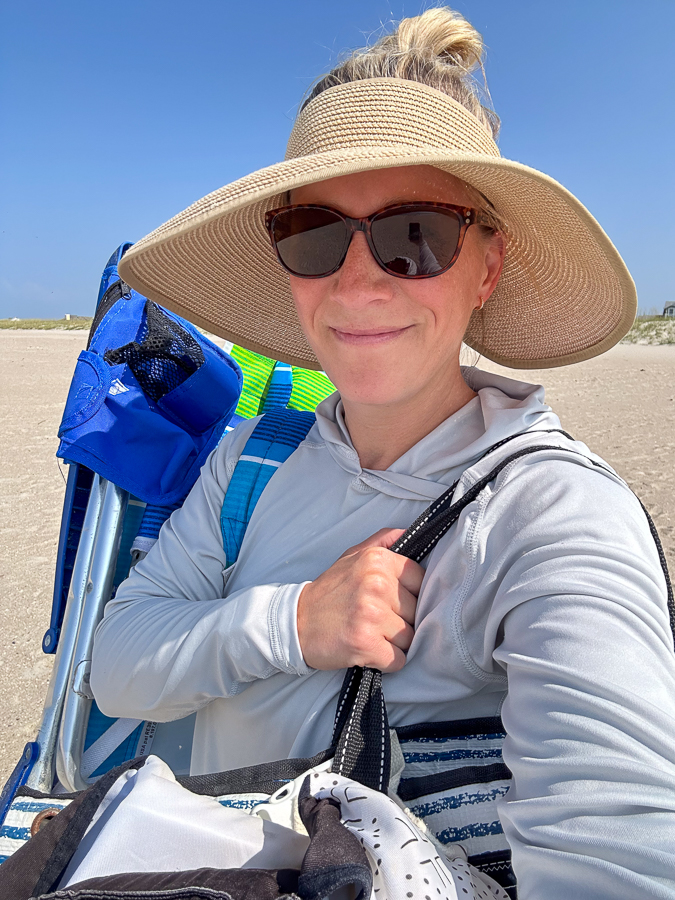 Mom beach look Mom beach look