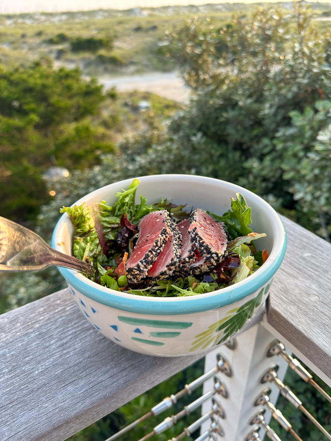 Ahi tuna salad Ahi tuna salad
