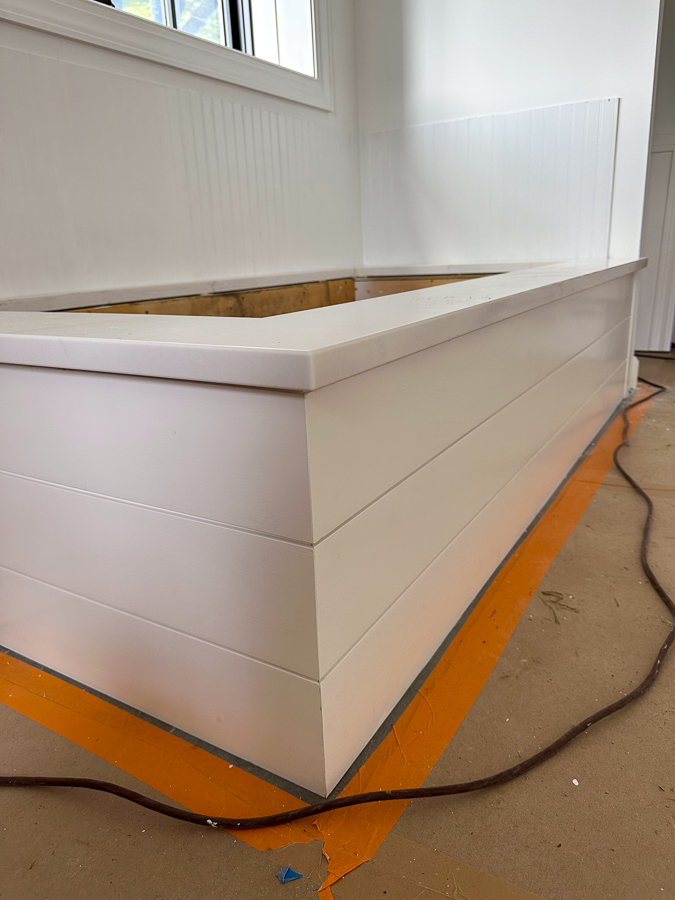 tub quarts topper