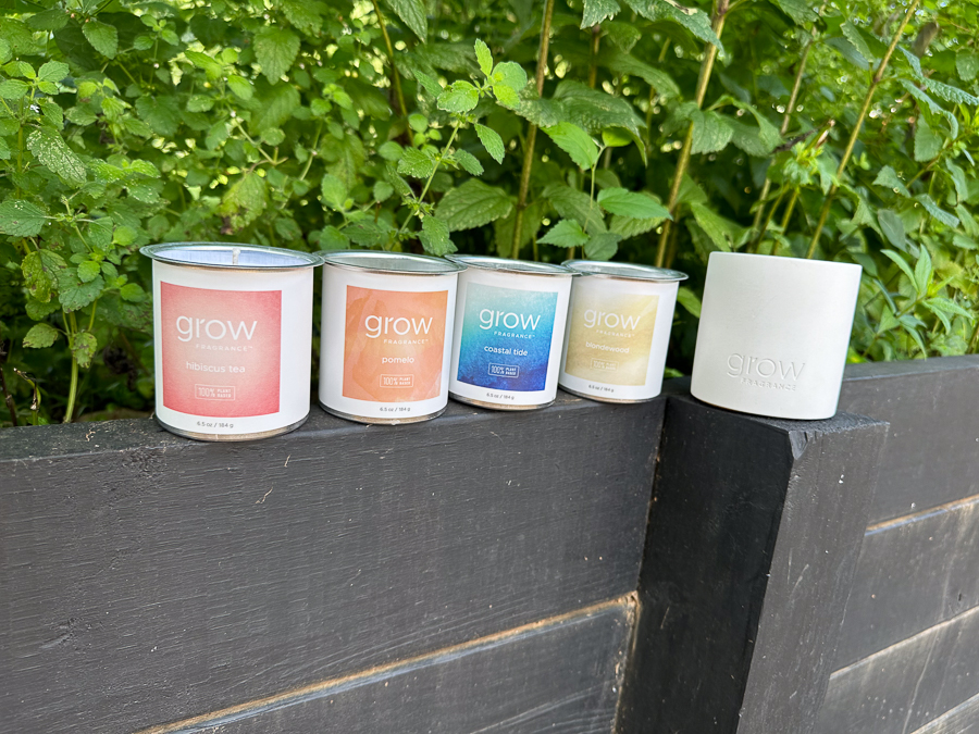 Grow Fragrance candles