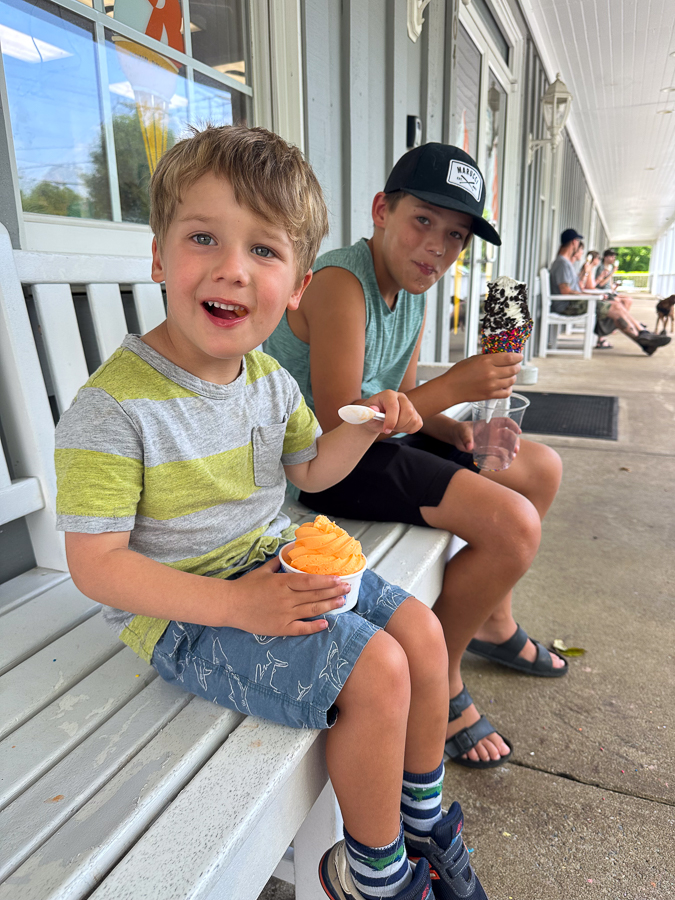 Mommy Camp ice cream Mommy Camp ice cream