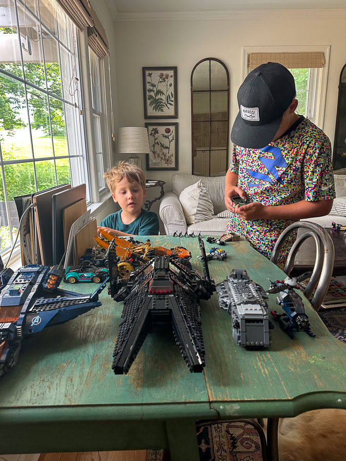 boys playing legos boys playing legos